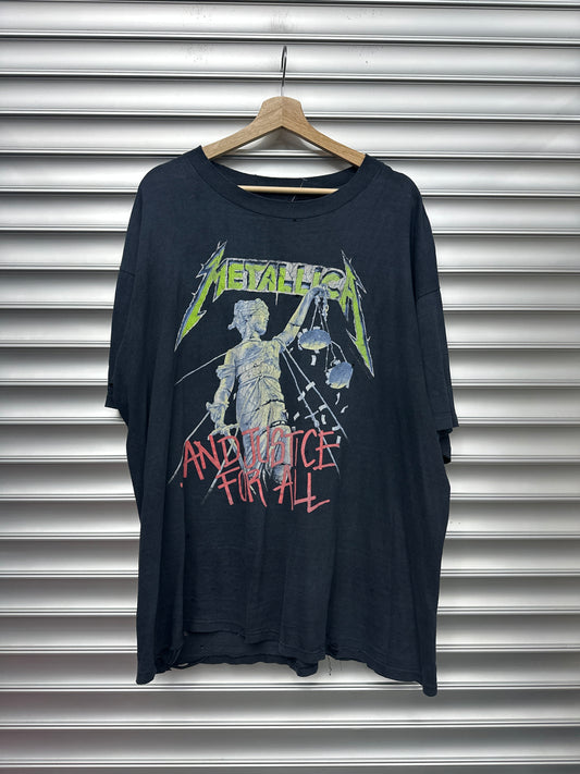 Vintage Metallica Justice Tee - XL**