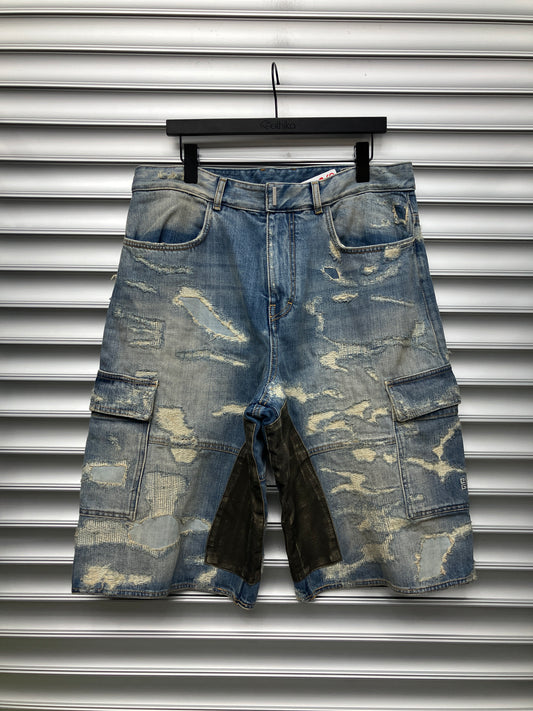 Givenchy Denim Boro Shorts - 33