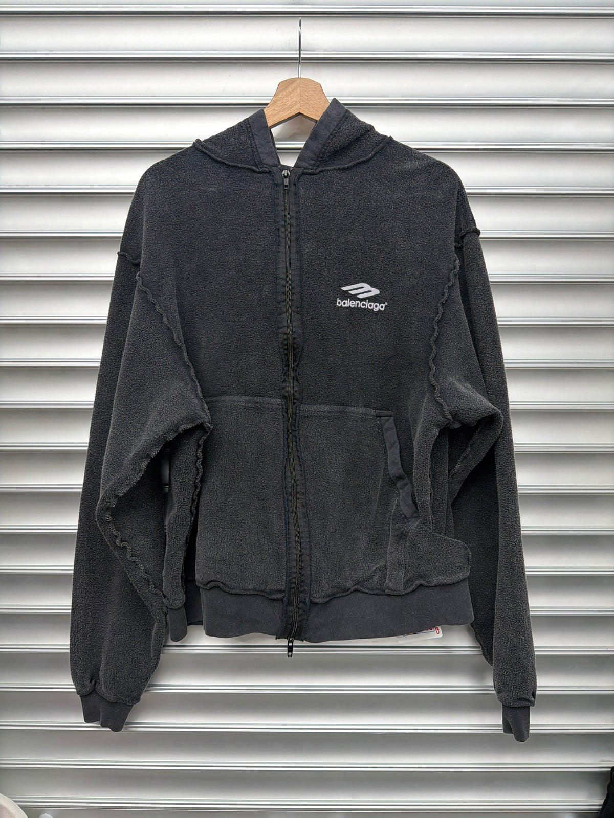 Balenciaga Inside Out Zip Up - XS**
