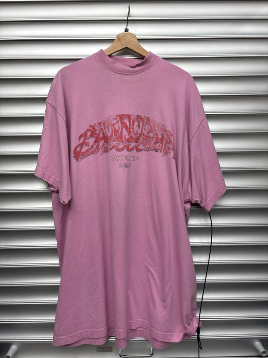 Balenciaga Pink Tee - 2**