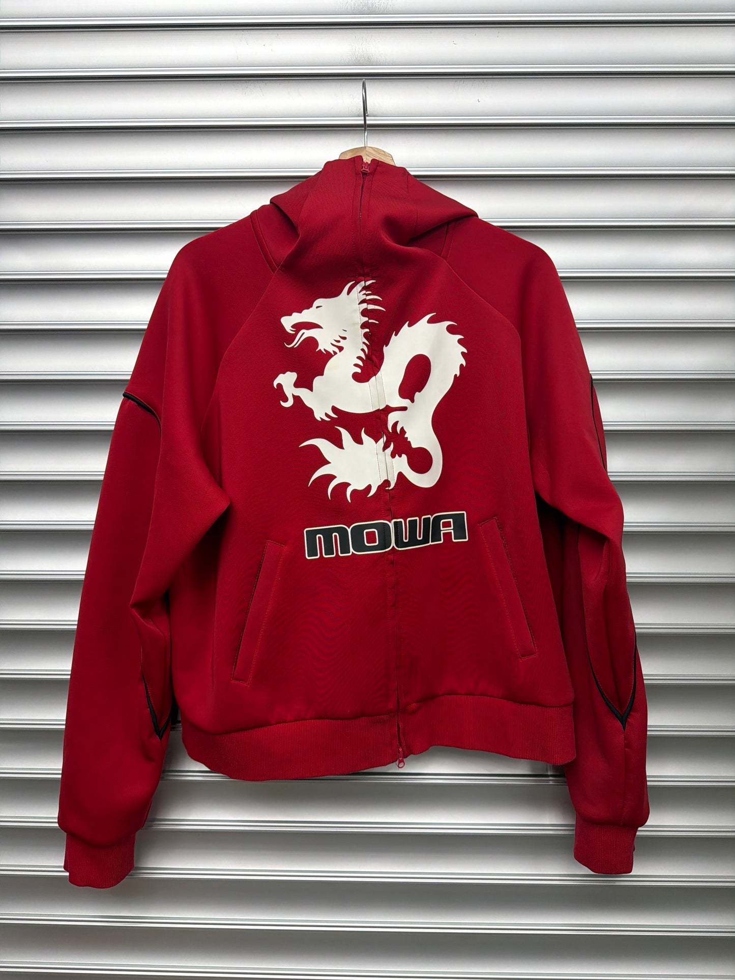 Mowalola Red Zip Up - M