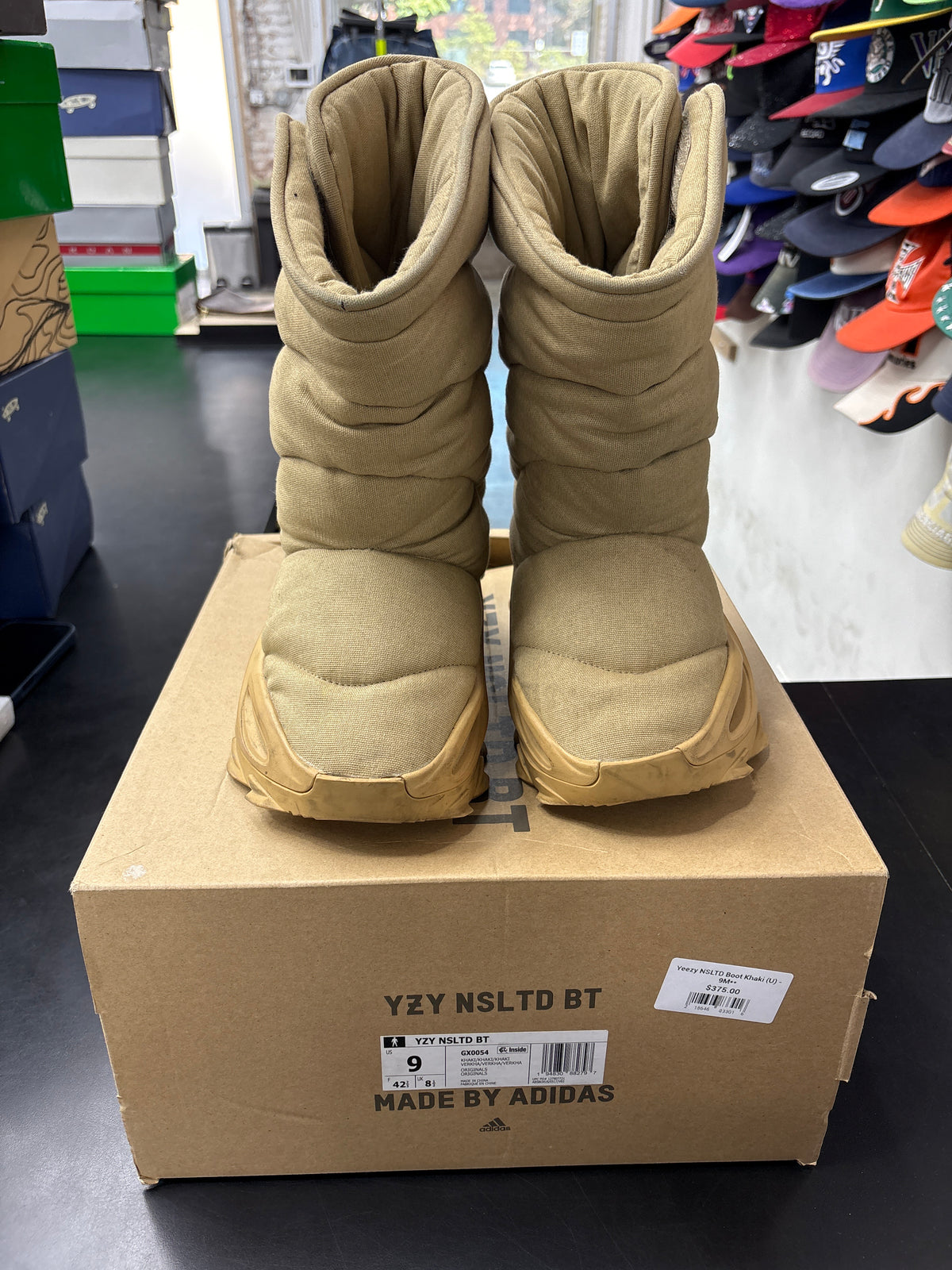 Yeezy NSLTD Boot Khaki (U) - 9M**