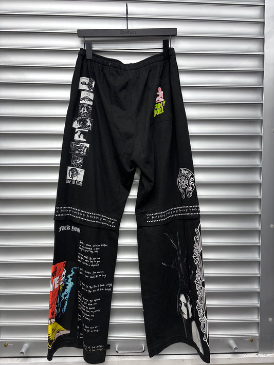Deadly Doll Black Sweatpants - Large