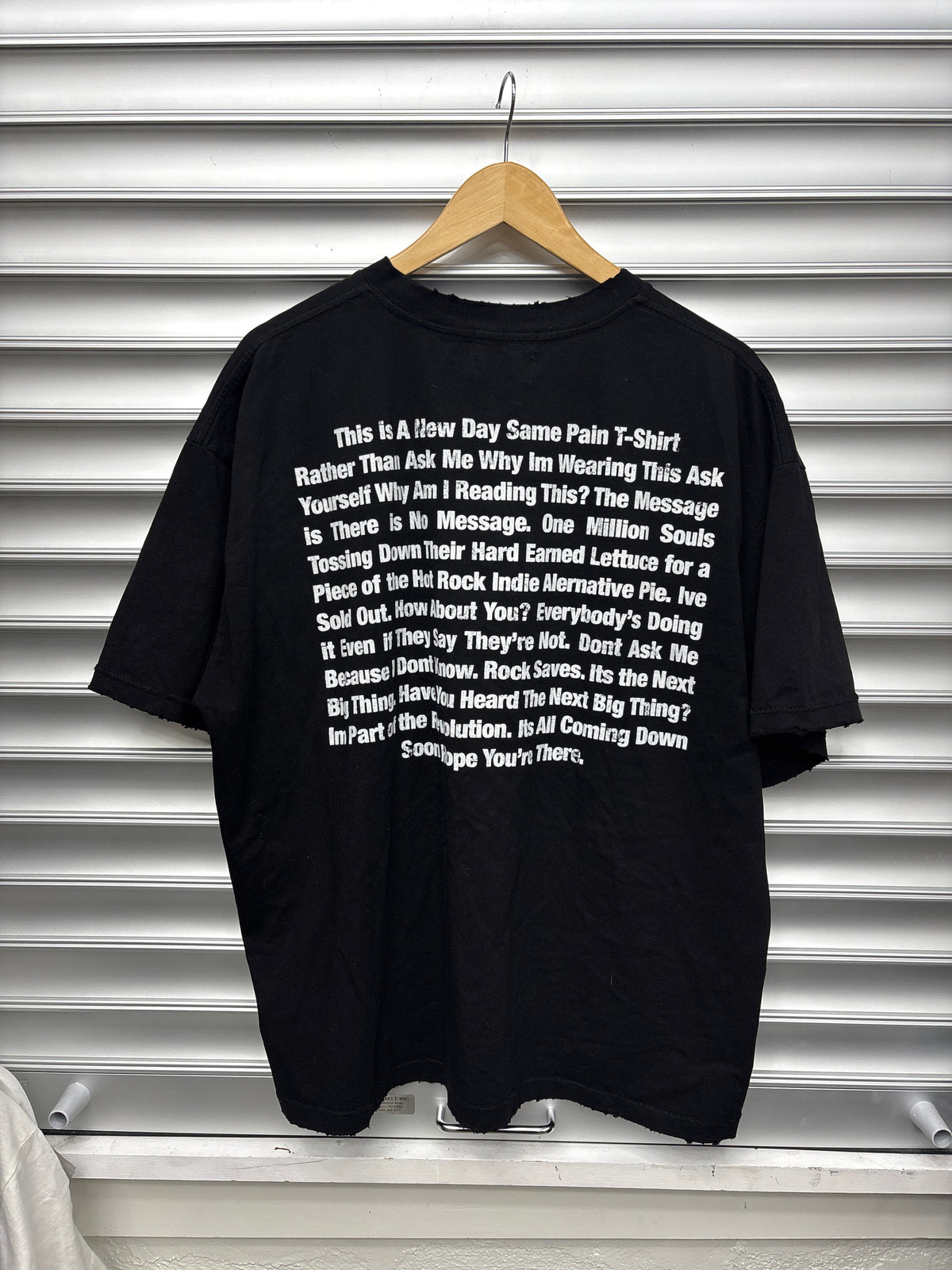 New Day Same Pain Tee - L**