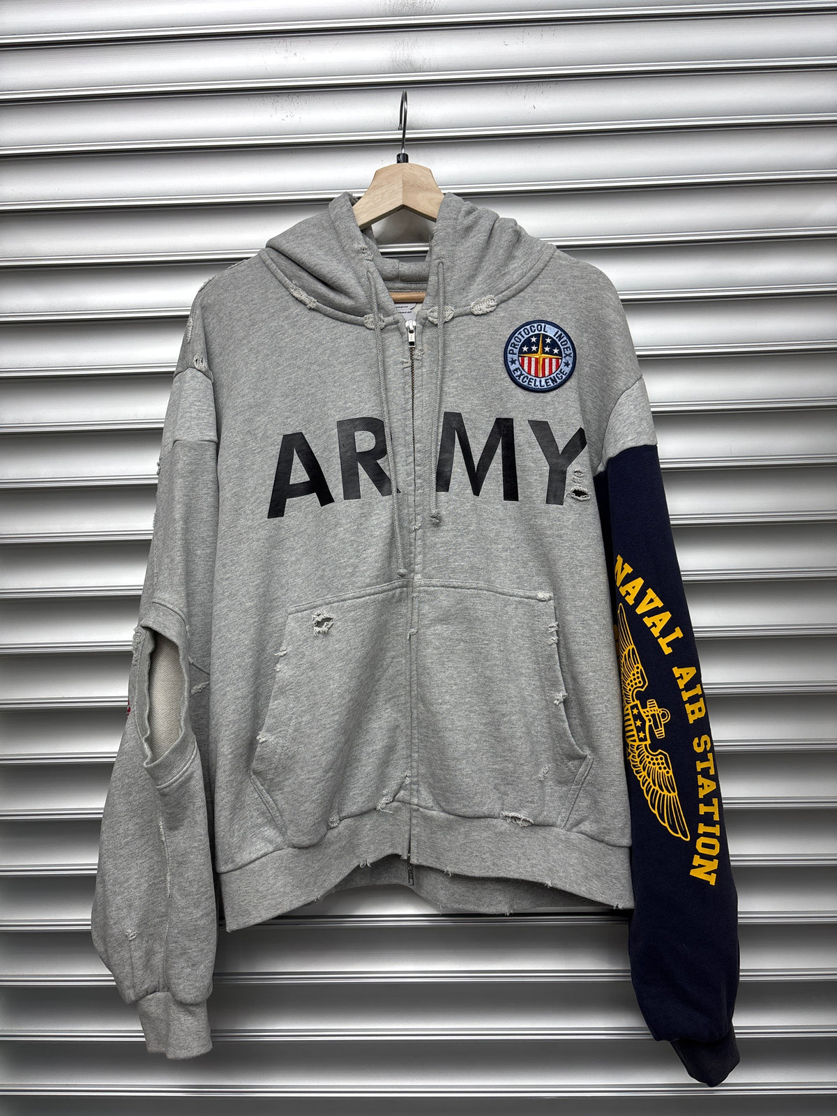 Protocol Index Army Zip Up - 2**