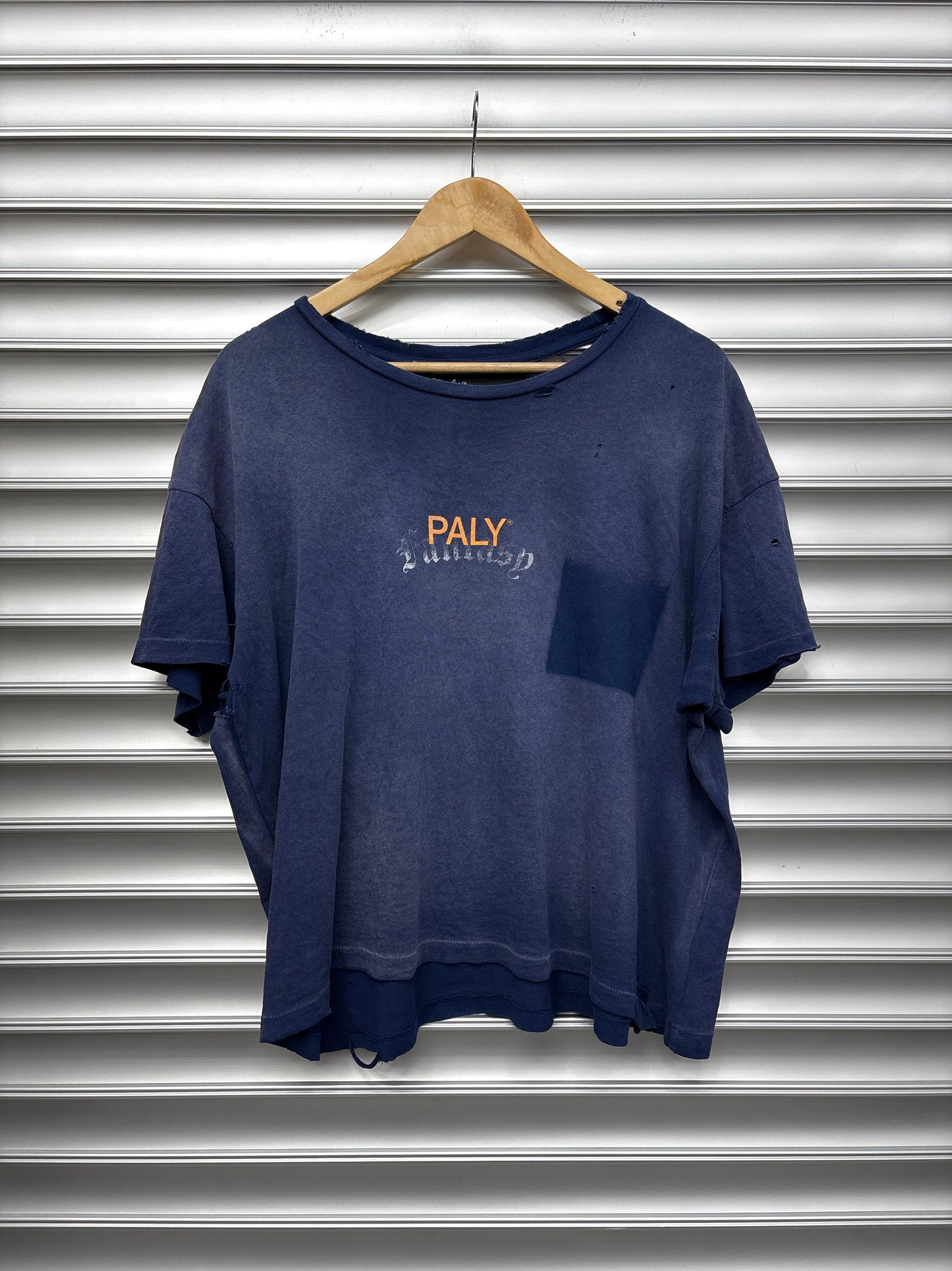 Paly Faded Blue Tee -  S