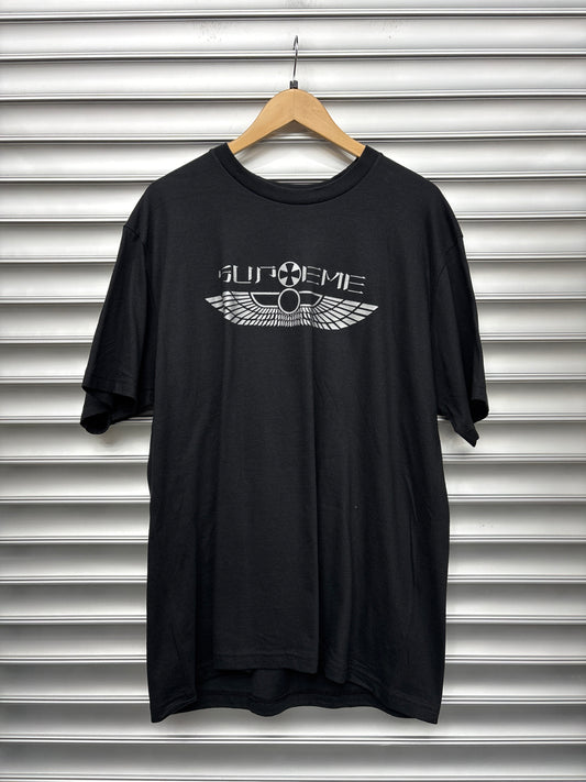 Supreme Black Wings Tee - L**