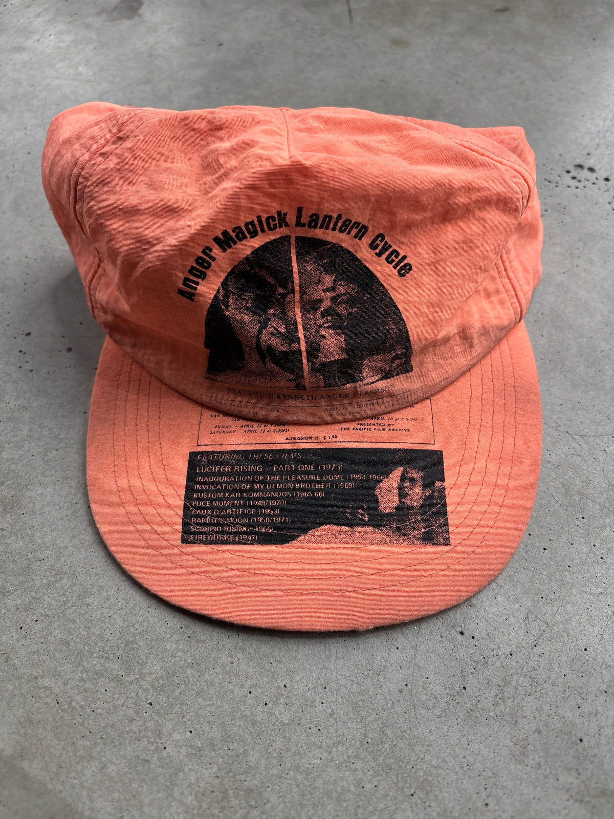 Paly MGK Orange Lantern Hat**