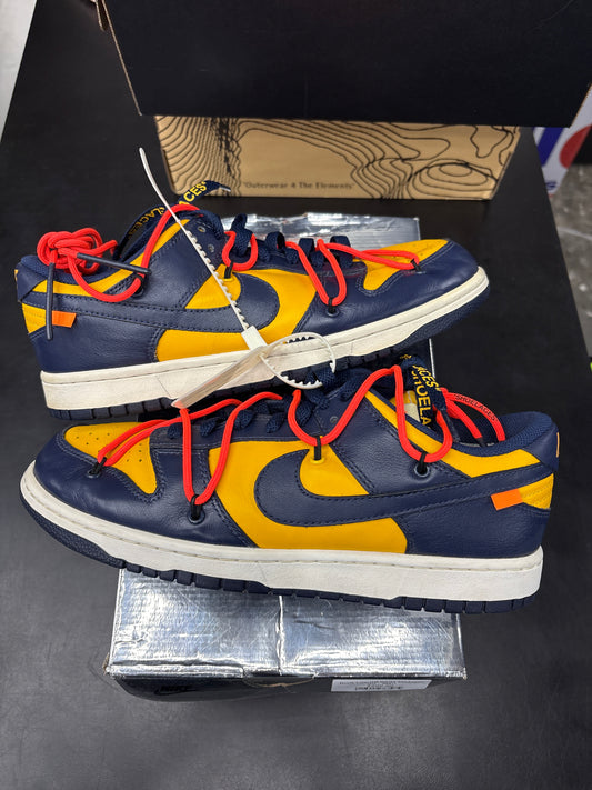 Dunk Low Off White Michigan (U) - 9M**