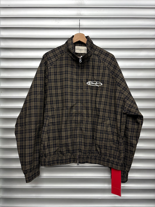 Boredom Kills Plaid Zip Up - L**