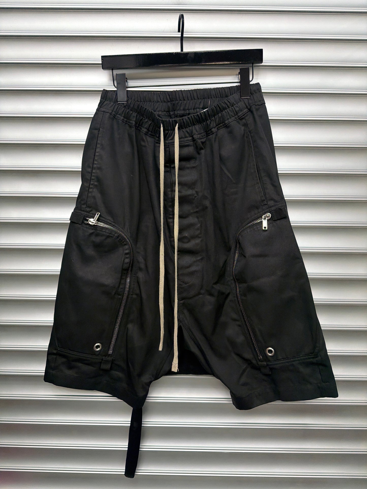 Rick Owens Long Bauhaus Shorts - M