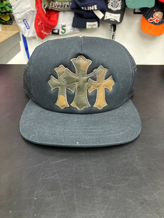 Chrome Hearts Camo Patch Hat