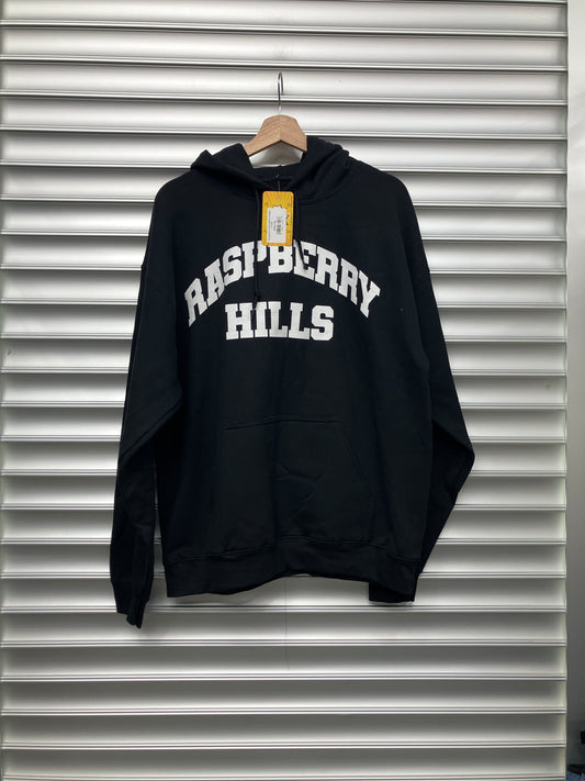 Raspberry Hills Black Hoodie - Large