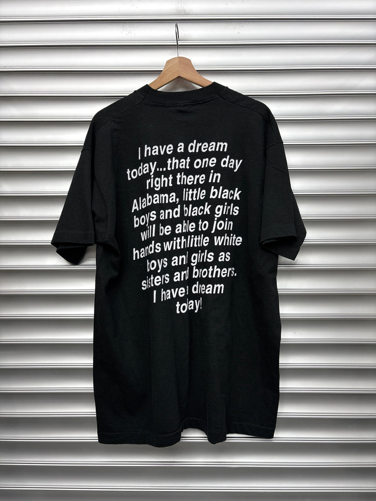 Vintage MLK Washington Tee - XL**