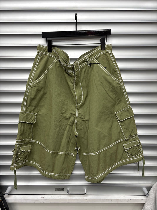 Raspberry Cargo Shorts - XXL**