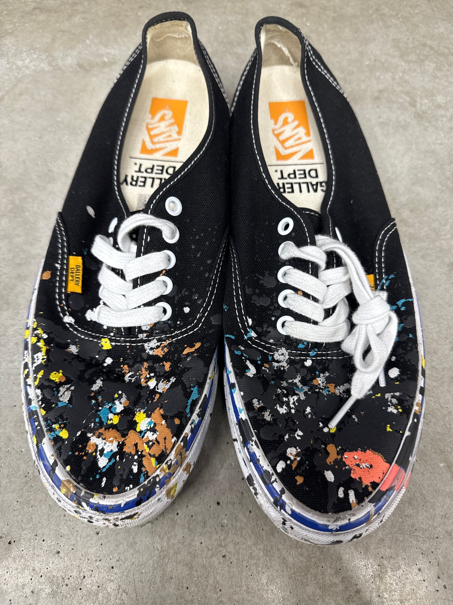 Vans Authentic Gallery Dept Paint Splatter (U) - 11.5 (NB)
