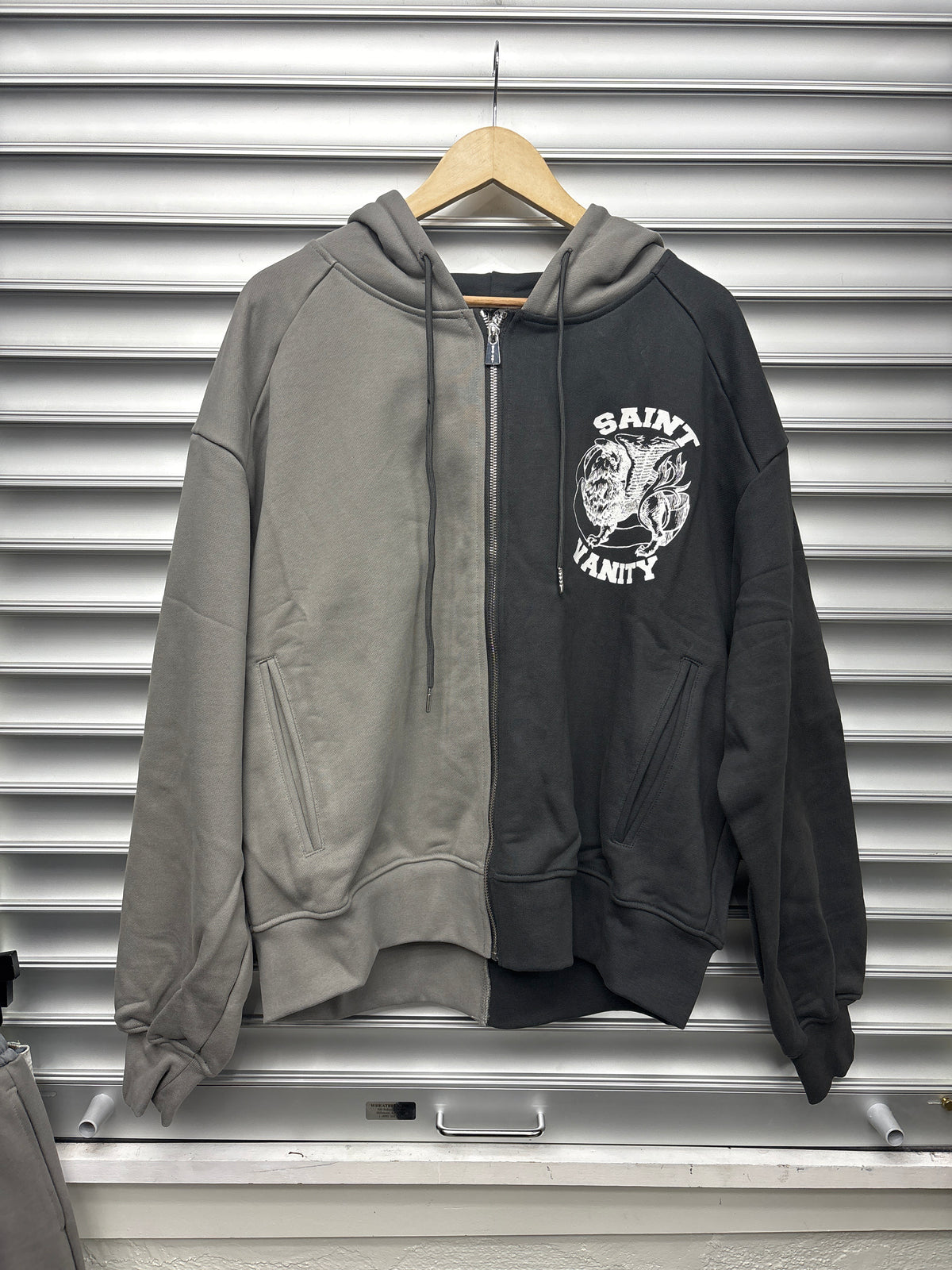 Saint Vanity 2 Tone Zip Up - L**