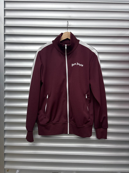 Palm Angels Maroon Track Jacket - Large