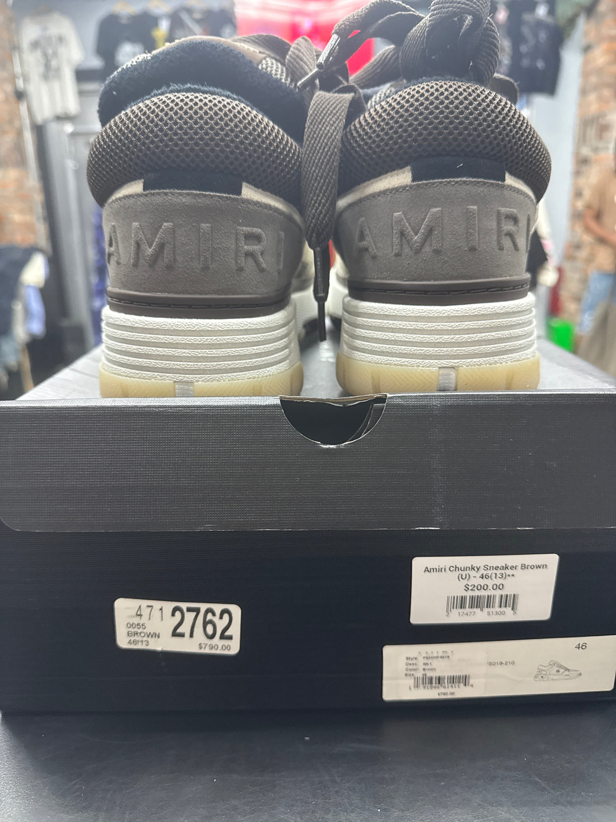 Amiri Chunky Sneaker Brown (U) - 46(13)**