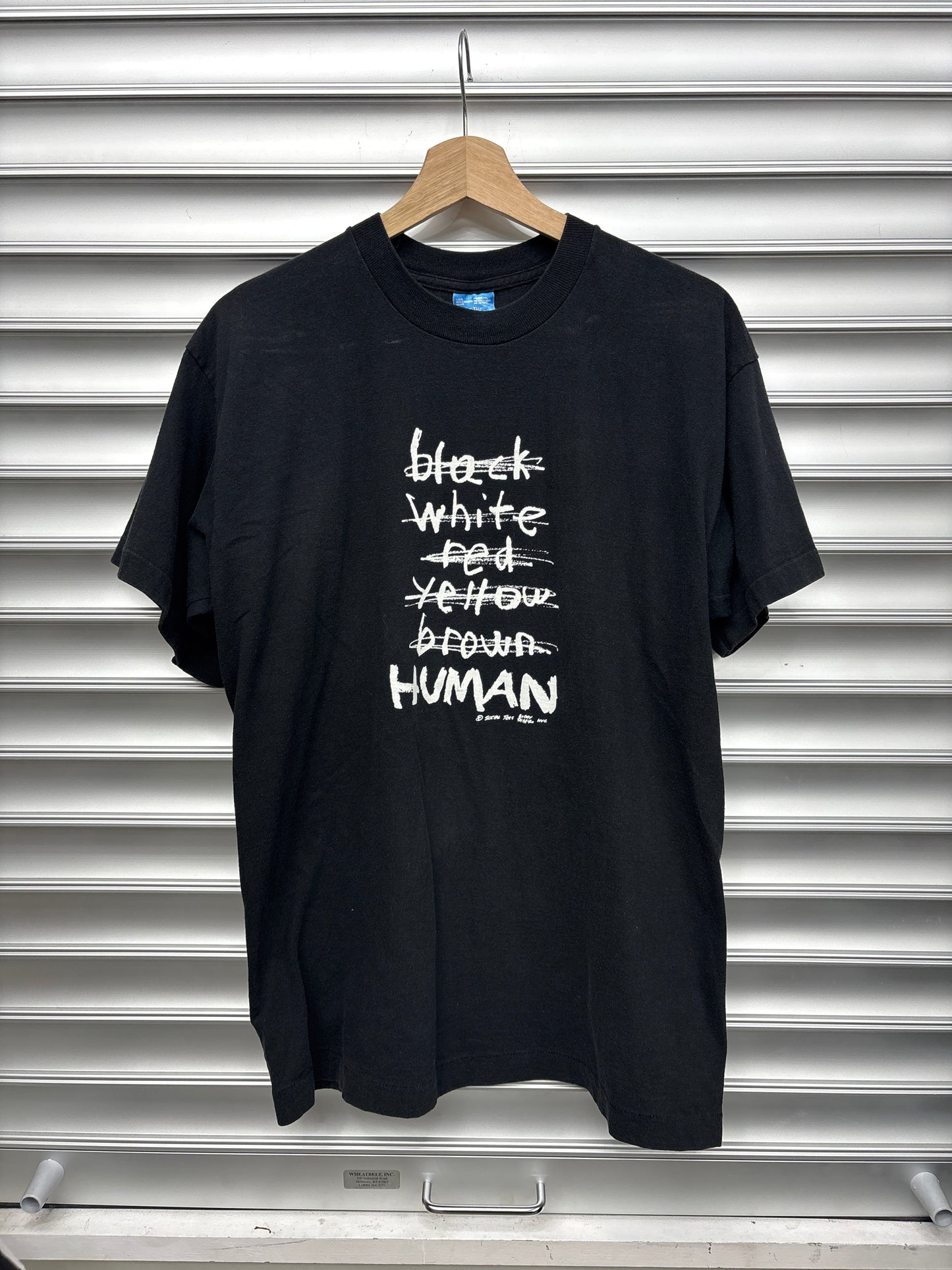 Vintage Human Tee - L**