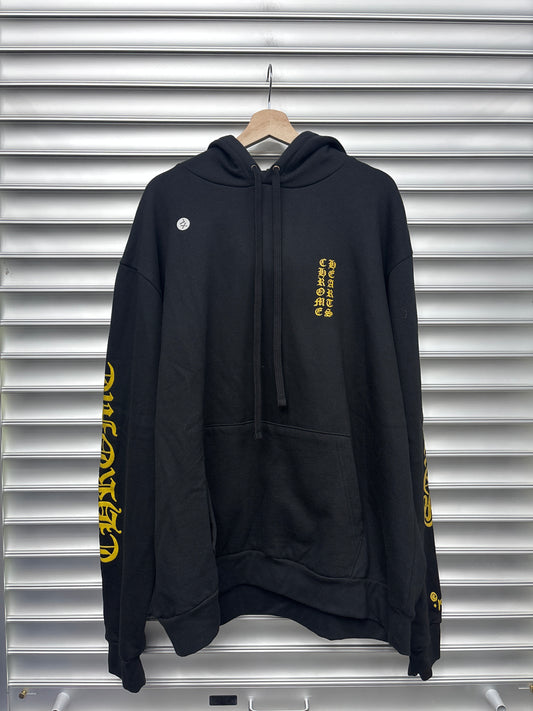 Brand New Chrome Black Glitter Hoodie - XL
