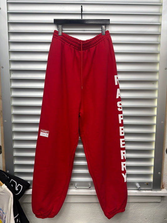 Raspberry Red Sweats - M**