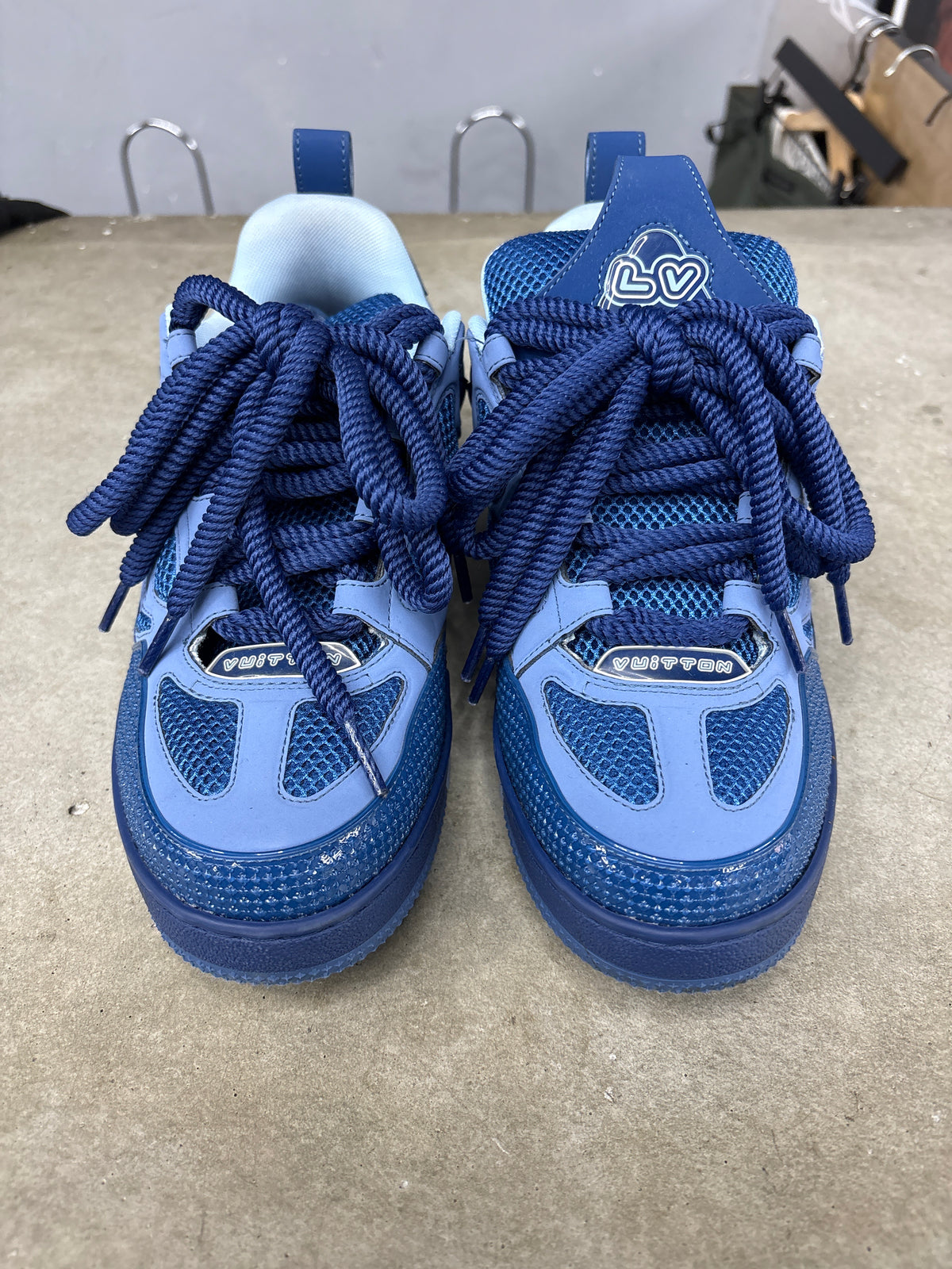 Louis Vuitton SK8 Blue (U) - 7.5M (NB)**