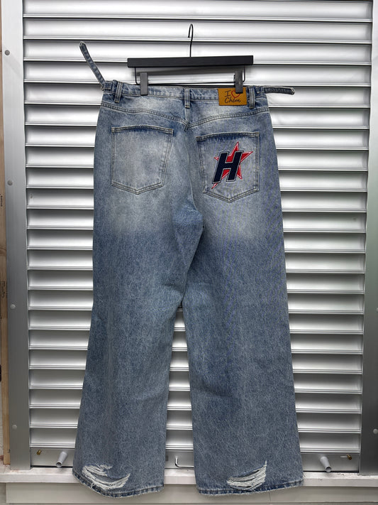 HMDD Baggy H Denim - L