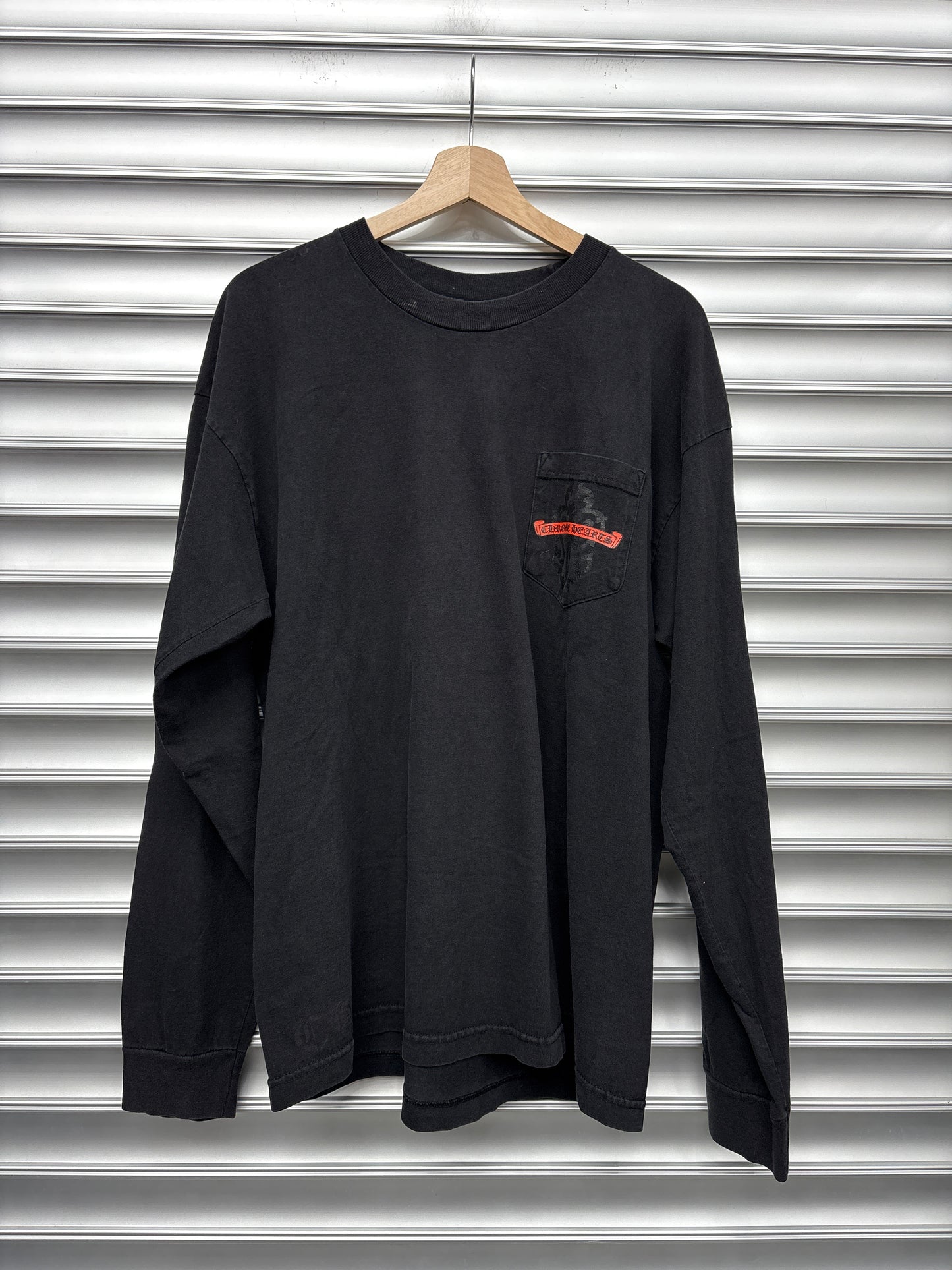 Vintage Chrome Hearts Dagger Longsleeve - XL**