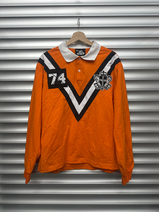 74 Orange Polo - M**