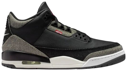 Air Jordan 3 Retro Levi Black