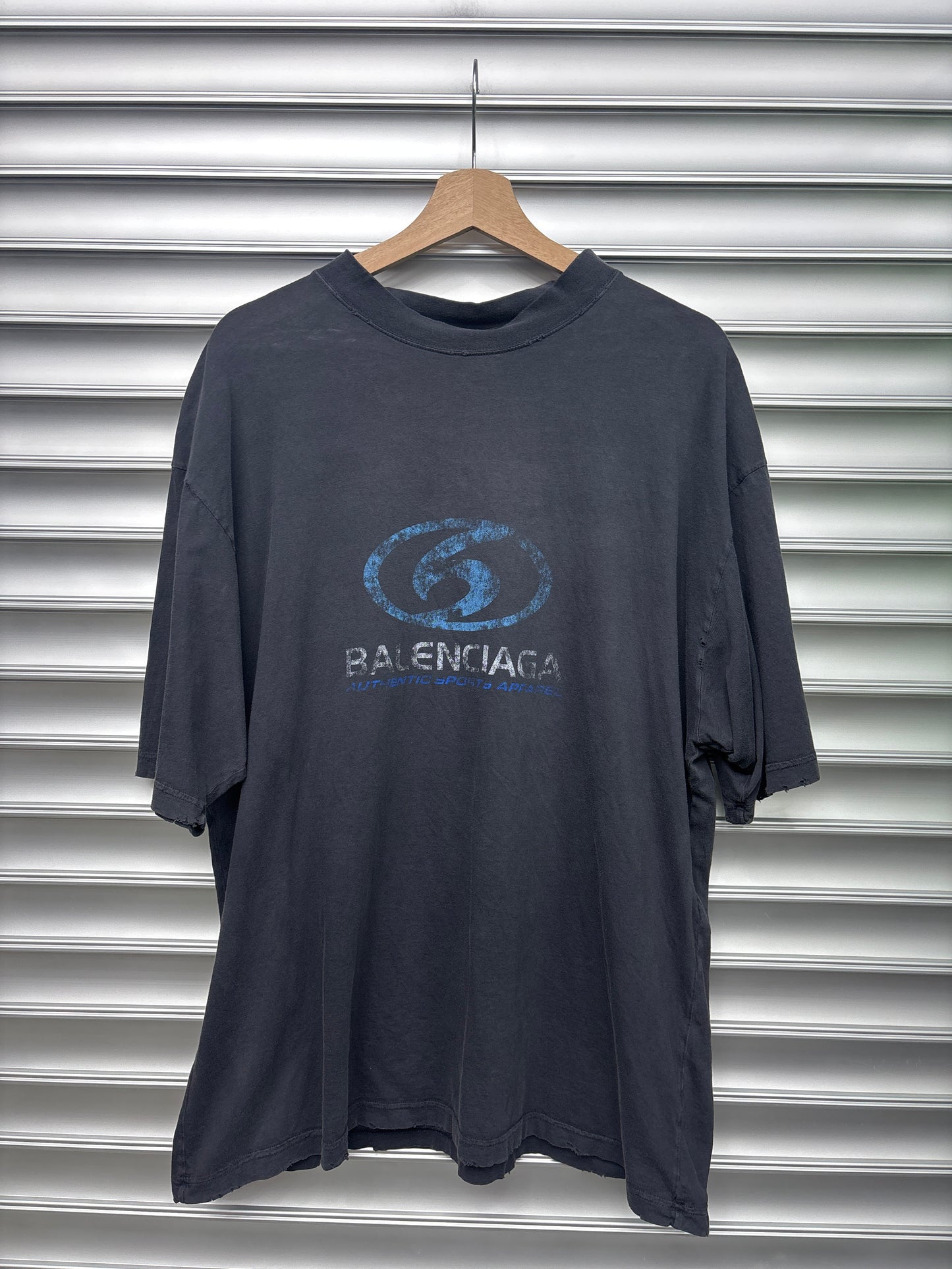 Balenciaga Swim Logo Tee - L
