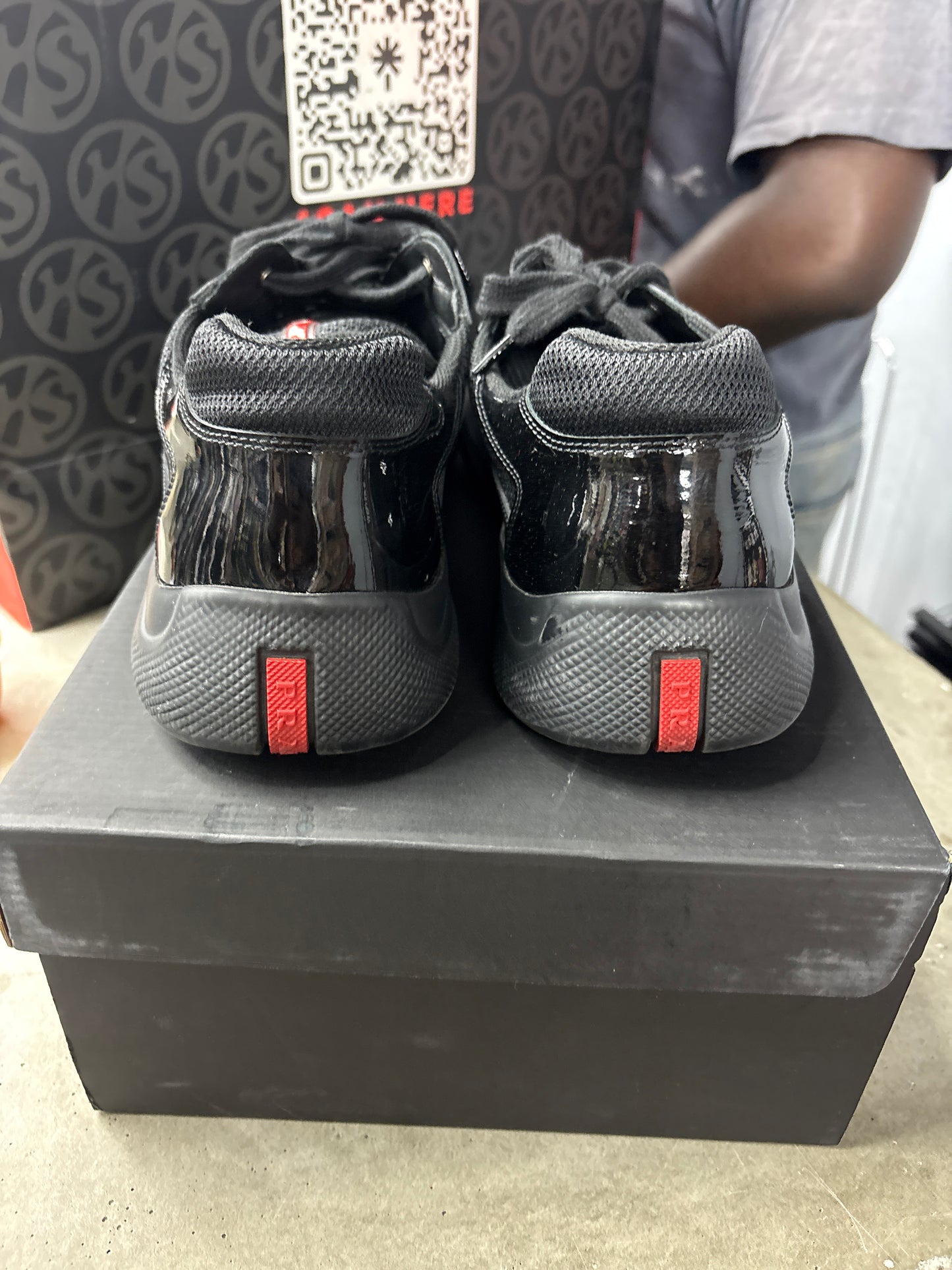 Prada American Cup Triple Black (U) - 12M