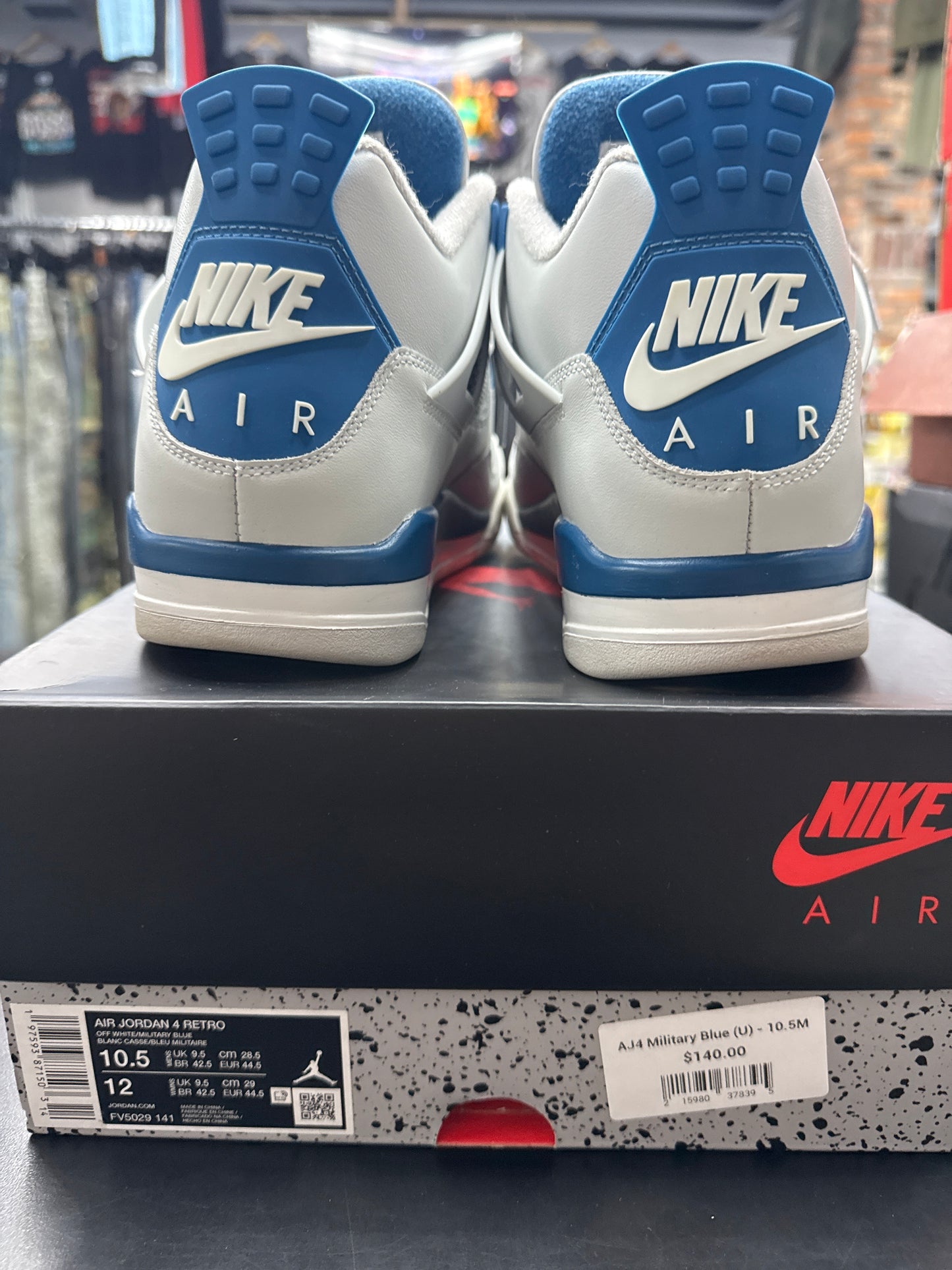AJ4 Military Blue (U) - 10.5M