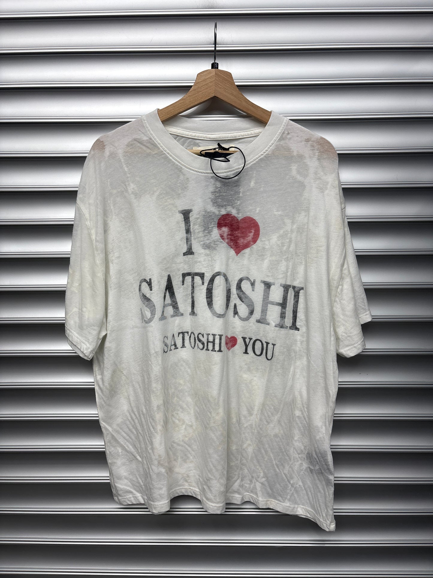 Satoshi Nakamoto Thin Tee - L