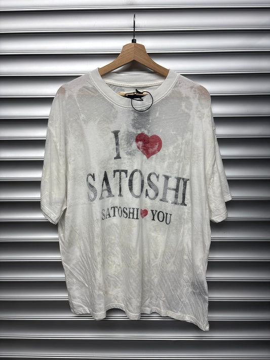 Satoshi Nakamoto Thin Tee - L**