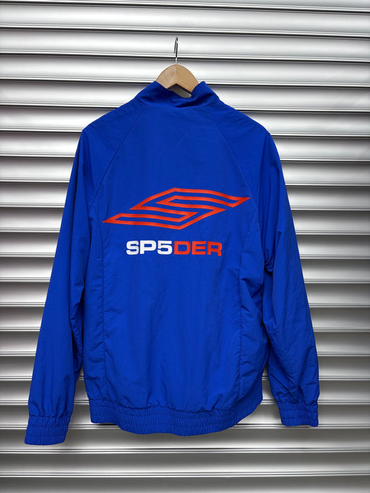 Blue Spider Windbreaker Jacket - XL