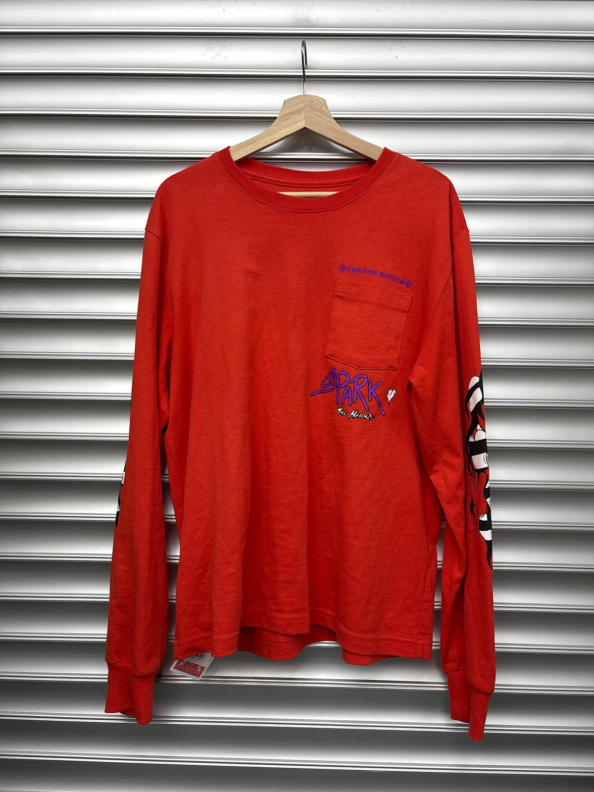 Chrome Hearts Matty Boy Spark The Heart Longsleeve - L**