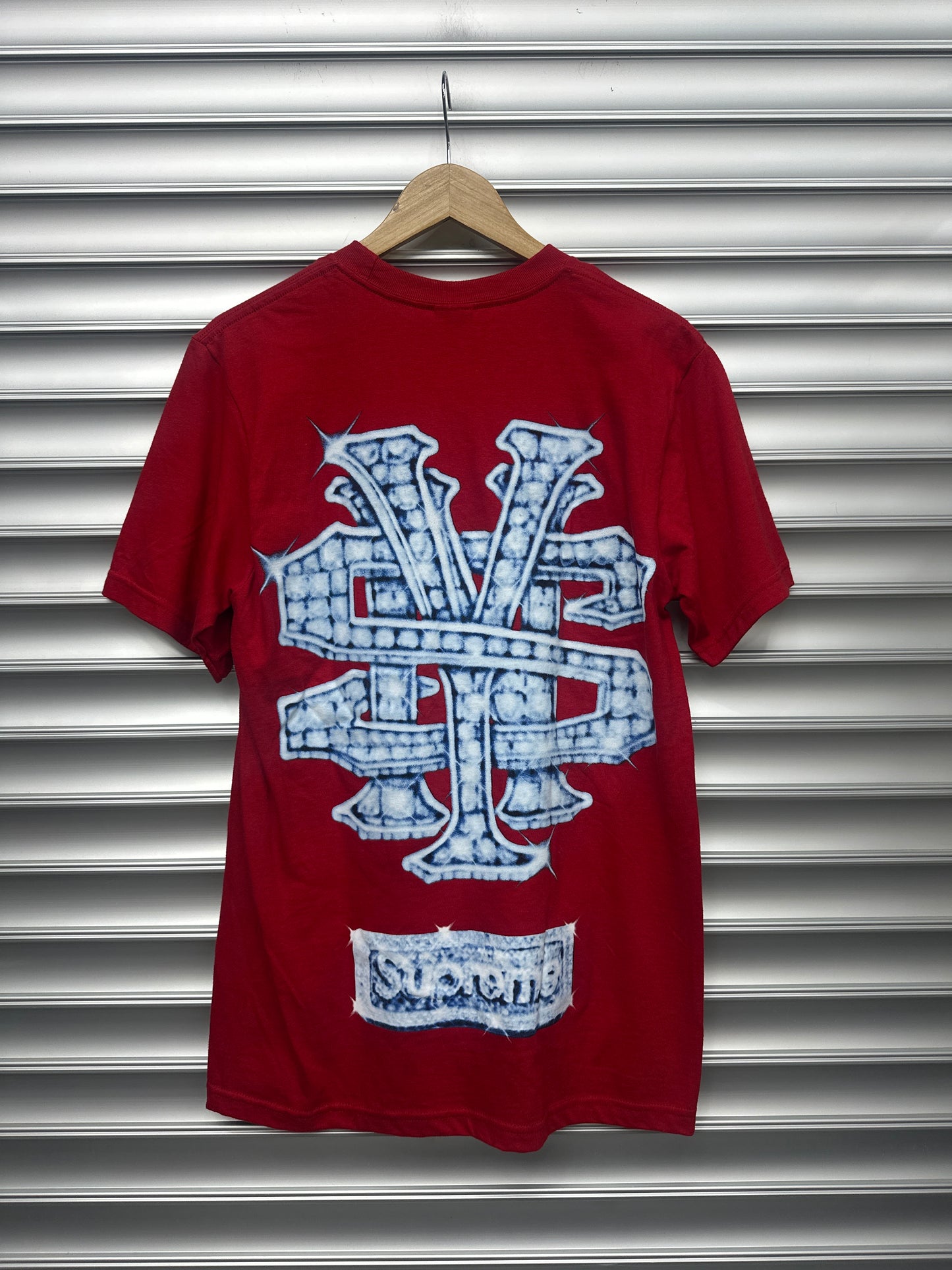 Supreme Red Snowman Tee - S