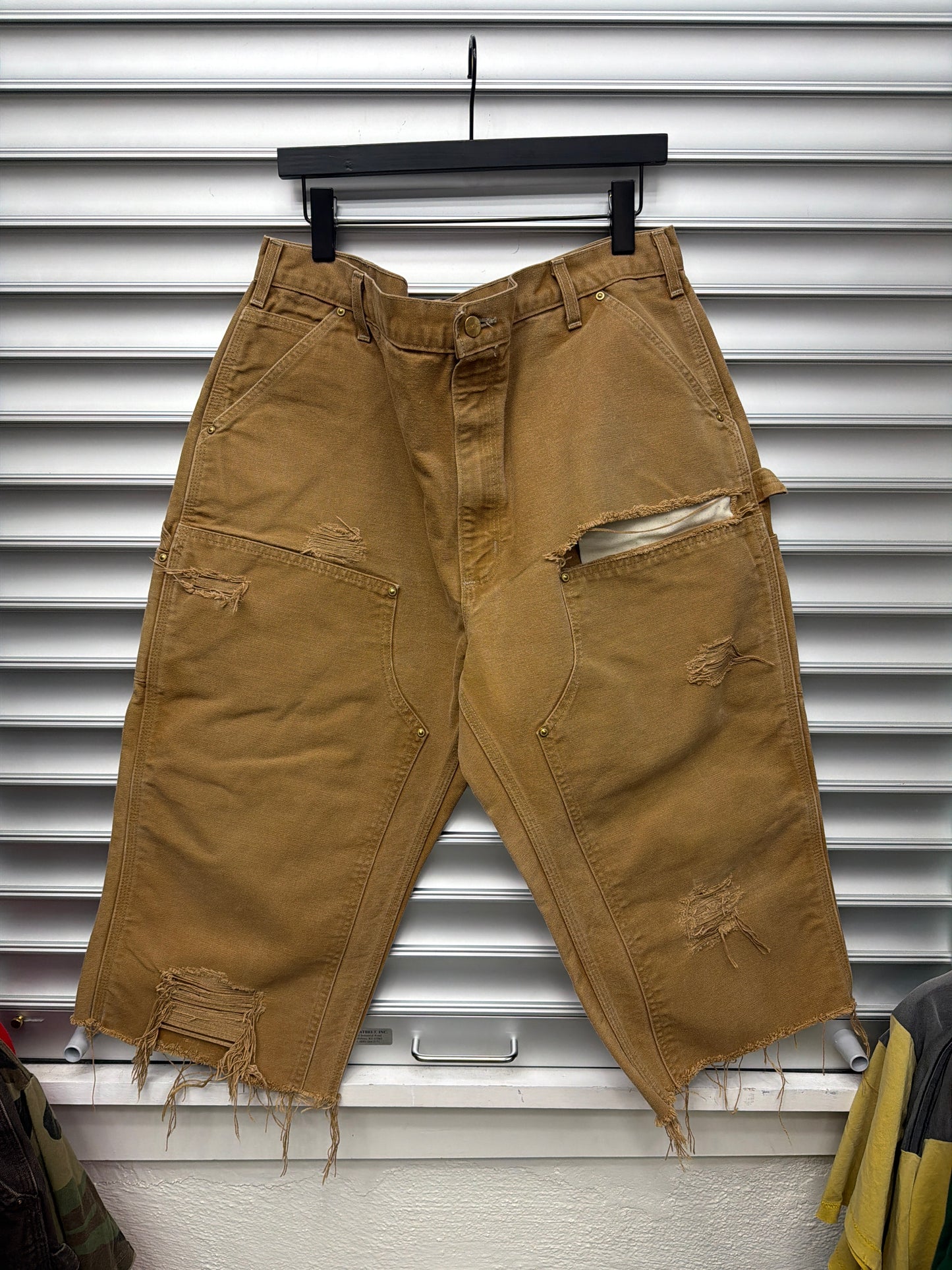 Vintage Carhartt Double Knee 3/4 Shorts - 40