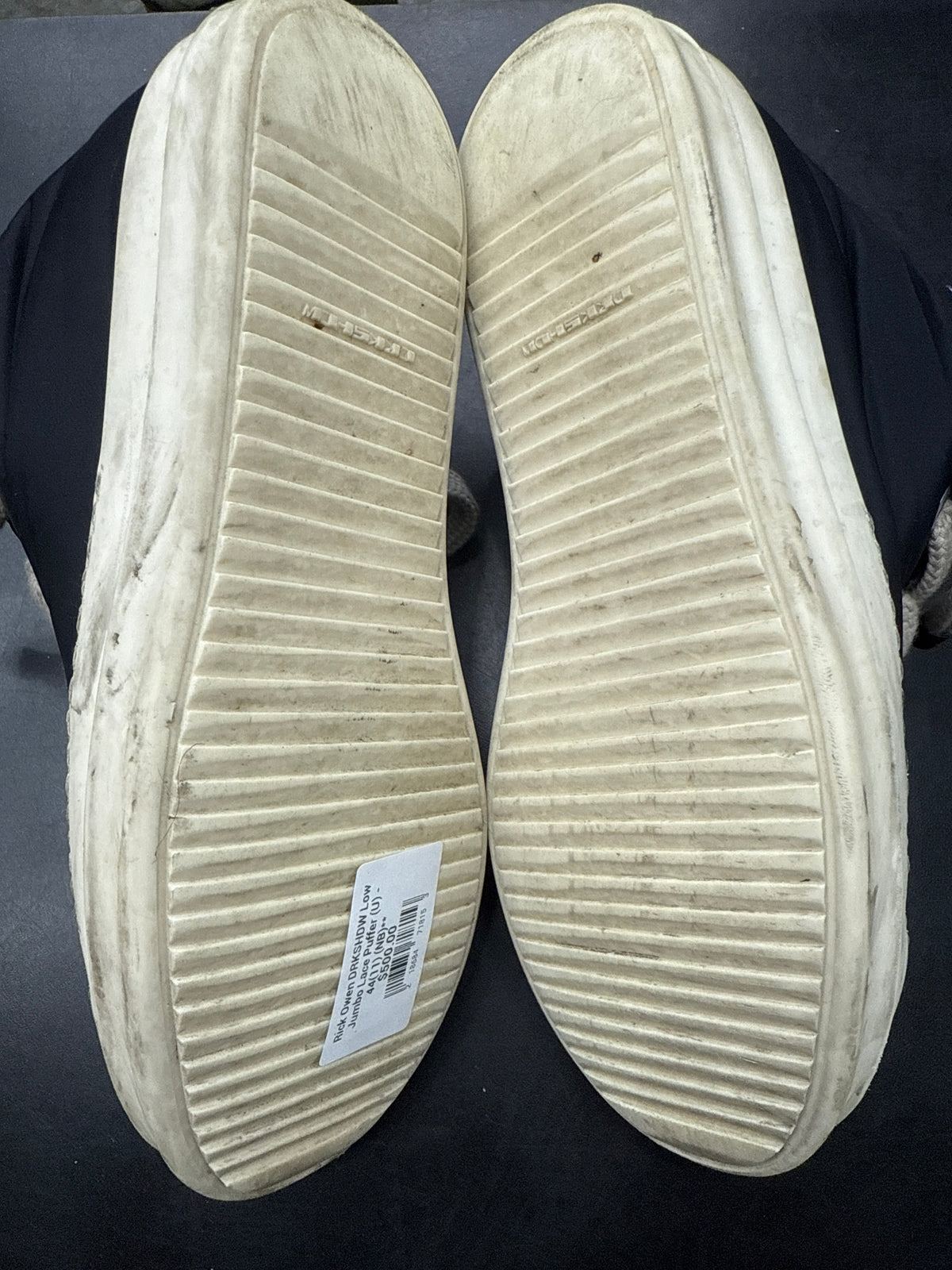 Rick Owen DRKSHDW Low Jumbo Lace Puffer (U) - 44(11) (NB)**