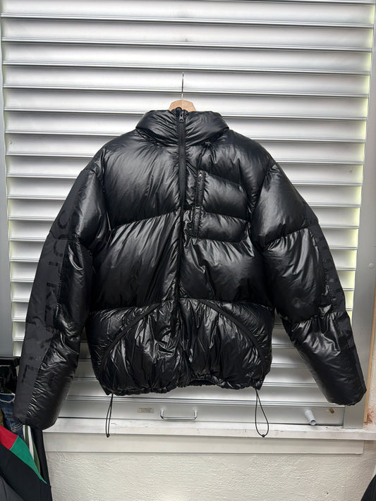 Supreme Black Puffer - M**