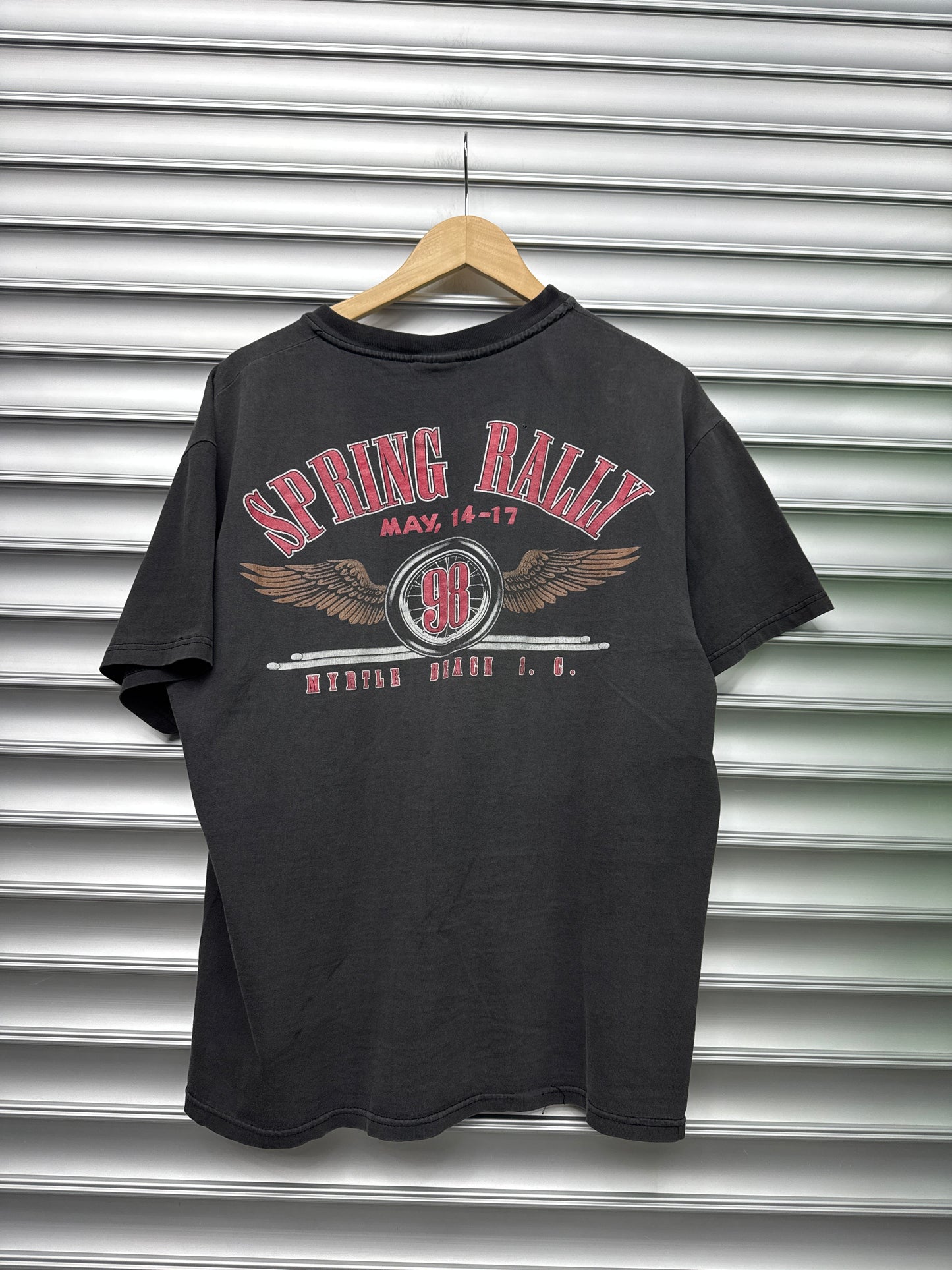 Vintage Harley Wolf Tee - L