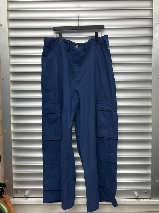 Hidden Season Navy Cargos - XXL