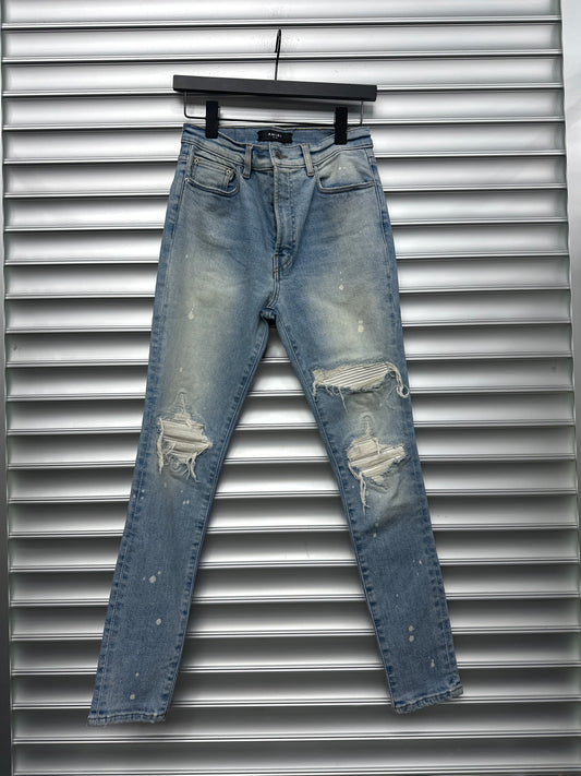 Amiri MX-1 White Denim - 28