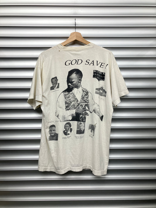 Vintage Kirk Franklin God Save Tee - L