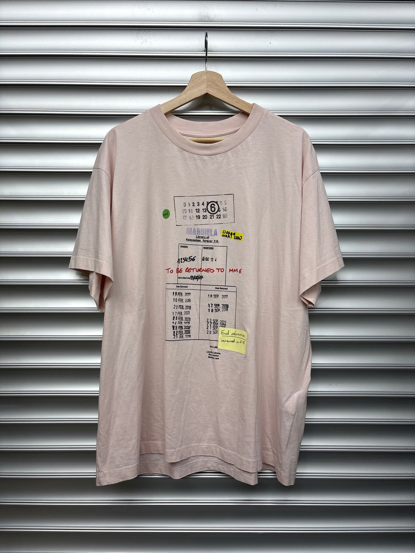 Maison Margiela Library Tee - M