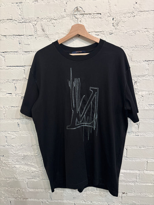 Louis Vuitton Stich Logo Tee - L