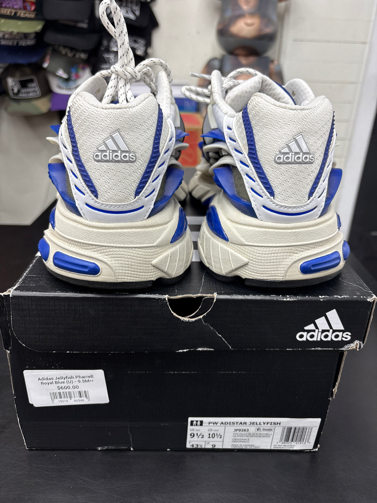 Adidas Jellyfish Pharrell Royal Blue (U) - 9.5M**