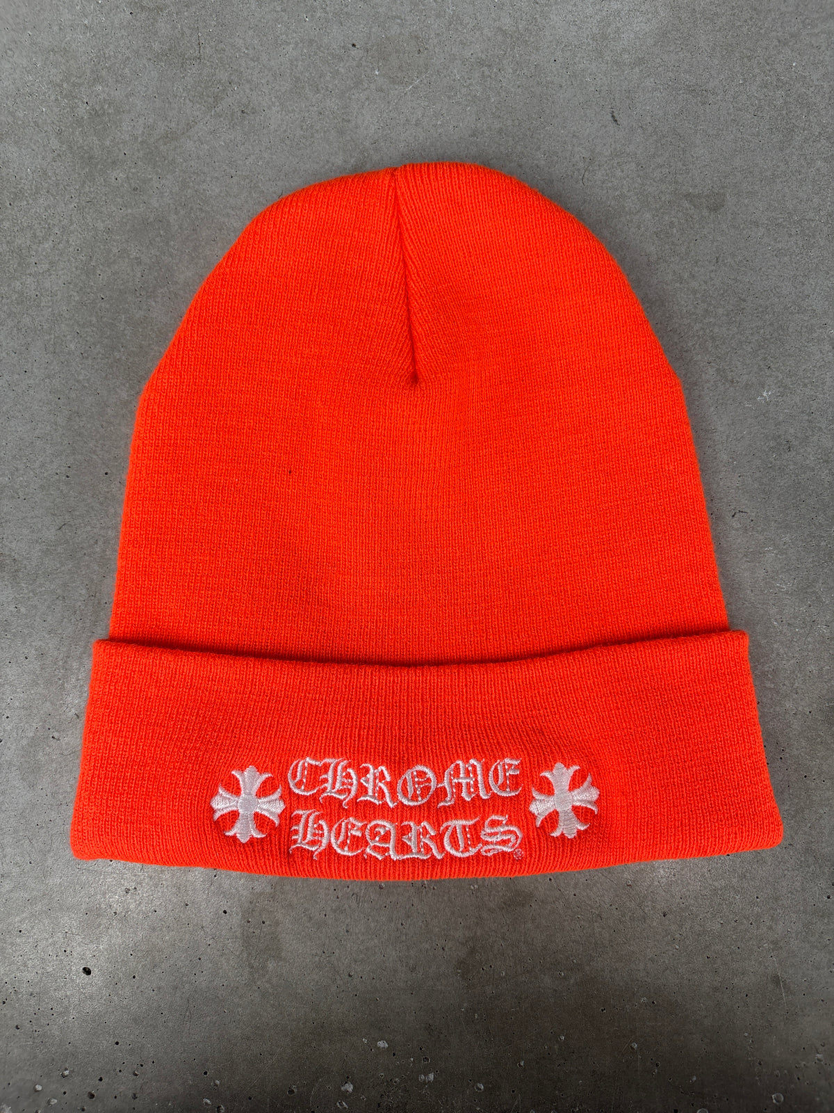 Chrome Orange Beanie